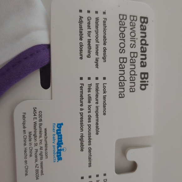 Bumkins DC Comics Bandana Bib

Girl set of three - - Picture 6 of 8